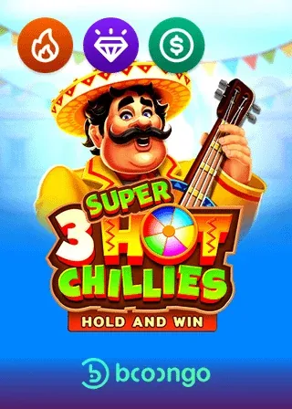 3 Super Hot Chillies slot di 3Oaks