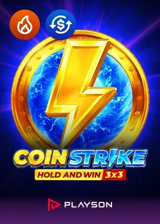 Coin Strike Hold and Win slot di Playson